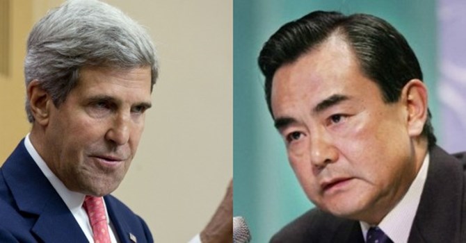 ລັດຖະມົນຕີການຕ່າງປະເທດຈີນແລະອາເມລິກາໂອ້ລົມທາງໂທລະສັບກ່ຽວກັບສະພາບການຢູ່ແຫຼມເກົາຫຼີ